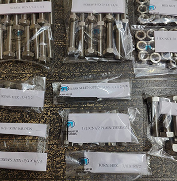 SS 304 Fasteners Packaging
